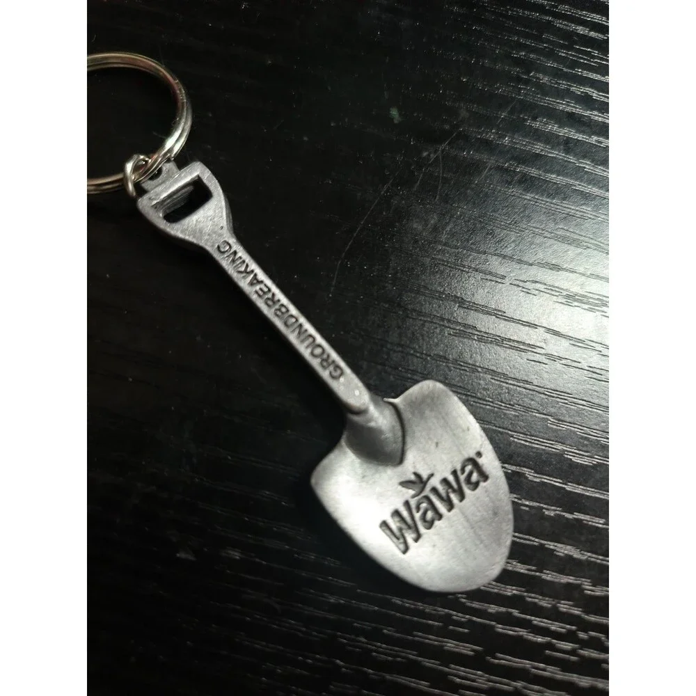 Wawa Groundbreaking Shovel Keychain Promotional Mini Shovel Key Ring